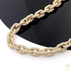 ลดกระหน่ำเพชรเงินมอยส์ซอไนต์เย็นสำหรับโอกาสพิเศษหรืองานปาร์ตี้และแฟชั่นฮิปฮอปมีจำหน่ายในราคาที่ดี - Product Image 4