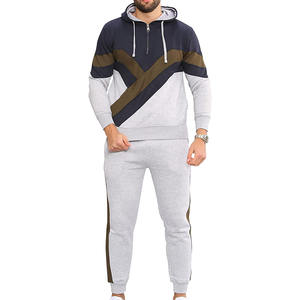 ชุดฮู้ดดี้ผู้ชายไซส์ใหญ่ ออกแบบโลโก้ได้ตามต้องการ ดีไซน์ยั่งยืน คุณภาพสูง ชุดวอร์มกีฬา กางเกงวอร์ม - Product Image 2