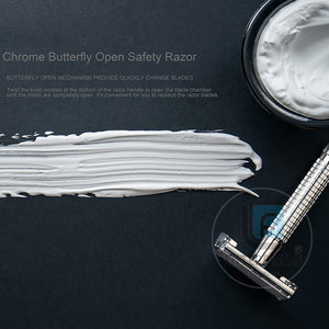 Rasoirs de sécurité en acier inoxydable de haute qualité et durables - Lame unique réutilisable pour hommes - Product Image 5