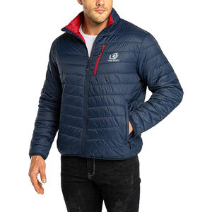 Nouvelle veste matelassée élégante du fabricant pour hommes, veste matelassée en toile de conception professionnelle - Product Image 1