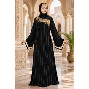 ลิบา ซาติน อบายะ ทรงตรงเข้ารูปเอวธรรมชาติ - Product Image 1