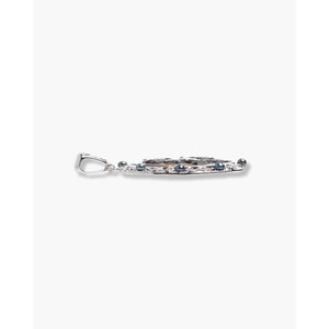 Pendentif ovale Cameo - Plaqué rhodium - Product Image 4