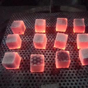 ถ่านก้อนมะพร้าวระดับไฮเอนด์ที่มีการออกแบบหกเหลี่ยมเพื่อเพิ่มประสบการณ์มอระกู่ - Product Image 1