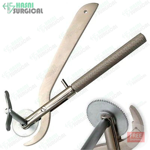 Nuevo Cortador de Anillos de Dedo Manual de Acero Inoxidable Quirúrgico Hasni de 12 cm, Herramientas de Podología Dérmica, Clase I, Aprobado por CE e ISO - Product Image 5