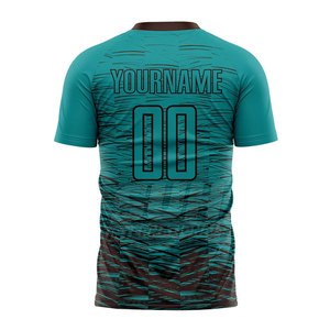 Nueva Camiseta de Fútbol Sublimada para Entrenamiento, Transpirable, de Manga Corta, de Secado Rápido, de Alta Calidad, Precio al por Mayor - Product Image 2
