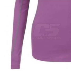 Couche de base d'équitation à manches longues pour femmes, anti-odeur, évacuation de la transpiration, vêtements de sport, ensemble de couches de base d'équitation sans couture - Product Image 4