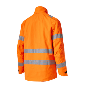 Vestes de sécurité isolées à haute visibilité construites pour les environnements froids et conçues pour le travail, fabriquées au Pakistan. - Product Image 2