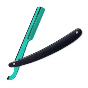 Kit de afeitado desechable biodegradable de paja de trigo para hotel, maquinillas de afeitar rectas para hombre - Product Image 4