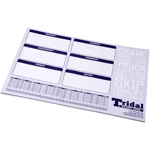 Blocs-notes personnalisés A2 Desk-Mate, blocs-notes promotionnels pour un merchandising efficace - Product Image 1