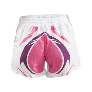 Personalizable Hombres 100% Spandex \ Poliéster MMA Fight Shorts Casual Patrón Sólido Sublimación Pantalones Cortos de Boxeo Servicio OEM para la venta - Product Image 2