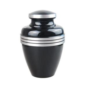 Urnes de crémation humaine grises de haute qualité pour le stockage des cendres Urnes de crémation en aluminium et en laiton de qualité supérieure de l'exportateur indien - Product Image 2