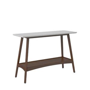 โต๊ะไม้สีน้ำตาลคลาสสิกที่มีสไตล์มองสำหรับบ้านโต๊ะกาแฟห้องนั่งเล่นโต๊ะคอนโซลใช้ตกแต่งโต๊ะข้าง - Product Image 4