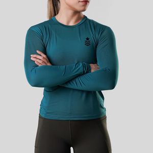 T-shirt de course à pied respirant pour femmes professionnelles pour la salle de sport et l'extérieur Fabriqué pour le confort et le style - Product Image 3