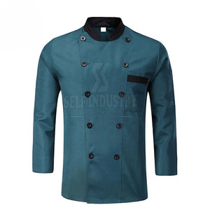 Dernier modèle Manteau de chef professionnel Manteau alimentaire durable de haute qualité Fabriqué au Pakistan Nouvelle arrivée pour uniformes de restaurant et de bar - Product Image 1