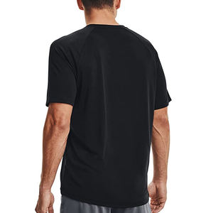 Camiseta lisa con cuello redondo para hombre de primera calidad, algodón suave, cómoda y versátil, perfecta para ropa informal, impresión personalizada - Product Image 5