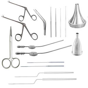 Nuevo Juego de Cirugía de Oído Profesional para Otorrinolaringología, Instrumentos de Miringotomía de Acero Inoxidable de Grado Médico, Juego de Diagnóstico ORL - Product Image 4