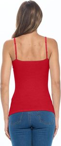 Camisola Casual de Mujer, Tejido de Punto Acanalado con Encaje, Suave al Tacto, Flexible, Transpirable, Estética Minimalista, para Uso Diario en Verano - Product Image 5