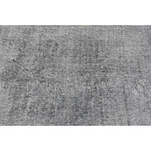 Tapis turc 4,7 x 8,4 pieds, tapis oriental vintage en laine gris - Product Image 5