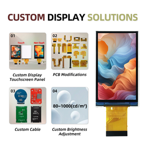 3 inch TFT Màn hình <span class=keywords><strong>LCD</strong></span> 40 pin kết nối 360x640 SPI giao diện mipi/RGB st7701s mà không cần cảm ứng tùy chọn tùy chỉnh <span class=keywords><strong>LCD</strong></span> Bảng điều chỉnh - Product Image 2