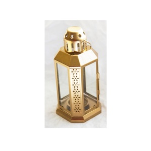 Fashionable Design <b>Moroccan</b> Style <b>Lantern</b> White Metal Finished Material Rustic Candle <b>Lantern</b> Ambient lighting Home Garden - Product Image 2
