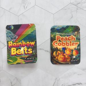 Bolsas de Mylar de 1g 3.5g a Prueba de Niños, Innovadoras, de 7*10 cm, con Cierre Hermético, a Prueba de Olores, con Cierre Ziplock, Impresión en Grabado - Product Image 6