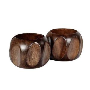 Madera negra como una adición elegante reflexiva a la colección de su hogar Estos servilleteros de madera para comedor de cocina - Product Image 4