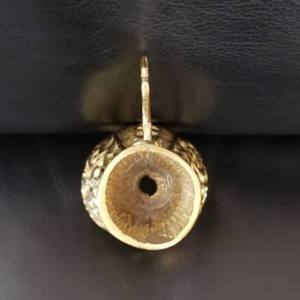 Pichet en laiton vintage magnifiquement conçu Pichet en laiton design floral Vase à fleurs Pichet décoratif en laiton avec poignée - Product Image 5