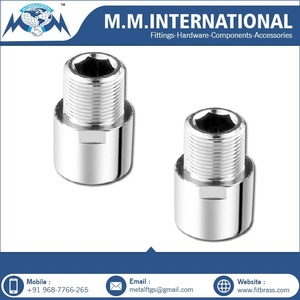 Pezón de extensión de latón de excelente calidad, accesorio de saneamiento disponible a un precio asequible de la India - Product Image 5