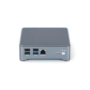 Industriële Embedded Box Pc Mini Pc Intel N100 J1900 2.5G Lan Wifi6 16Gb Dd Met 6 Usb Poorten M2 Computeronderdelen