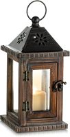Décoration maison pot de lanterne bougeoir antique bougeoir lanterne en bois bougeoir or vente en gros fabricant fournisseur