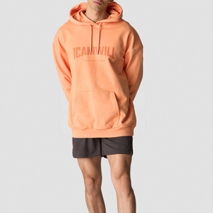 เสื้อฮู้ดดี้ผู้ชายดีไซน์ใหม่ปี 2025 ทรงโอเวอร์ไซส์ แฟชั่นทันสมัย ผลิตจากผ้าฝ้ายออร์แกนิค 100% ระบายอากาศได้ดี ผลิตในปากีสถาน ลายเรียบๆ สำหรับฤดูหนาว รับผลิตแบบ ODM - Product Image 4