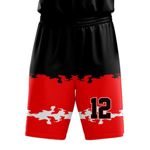 Nouveaux produits, ensembles de maillots de basket-ball imprimés par sublimation, nouveaux vêtements de sport, maillot de basket-ball d'entraînement et short, ensemble uniforme - Product Image 4