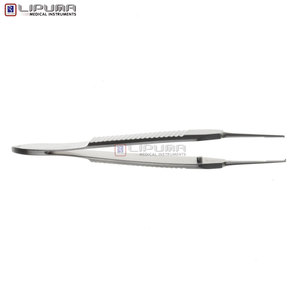Pinzas Iris BONN con Pasador de 7.0 cm, Instrumentos Médicos Quirúrgicos Oftálmicos, Microcirugía, Manipulación de Tejidos Finos, Acero Inoxidable - Product Image 5