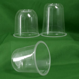 Gobelets en plastique PP jetables écologiques à paroi simple de 16 oz/20 oz/24 oz avec couvercle transparent pour thé à bulles, jus, café glacé - Product Image 3