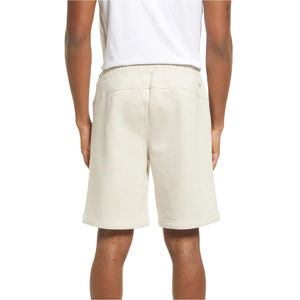 กางเกงขาสั้นผู้ชายผ้าฟลีซคอตตอนลำลองสำหรับฤดูร้อน ผ้าคุณภาพสูง ระบายอากาศได้ดี มีเชือกผูกด้านหน้า สไตล์ใหม่ - Product Image 3