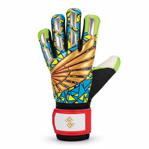 Gants de gardien de but professionnels en latex léger de haute qualité avec surface de préhension améliorée et protection des doigts pour l'entraînement quotidien - Product Image 1