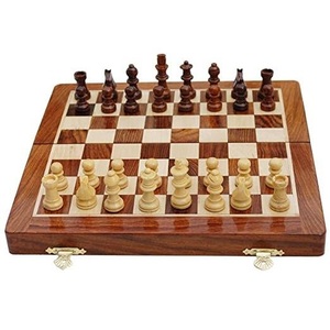 Juego de Ajedrez de madera de torneo profesional hecho a mano tablero de madera personalizado regalo promocional juego de ajedrez de madera de la mejor calidad - Product Image 1
