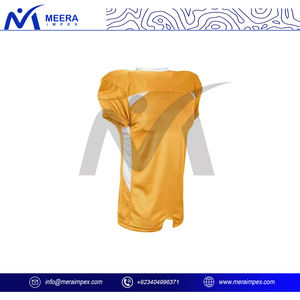 Camiseta de fútbol americano hecha a medida para hombre, impresión por sublimación personalizada, uniforme de fútbol americano con logotipo y diseño personalizados - Product Image 5