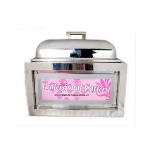 Plat de service en acier inoxydable de haute qualité, vente en gros, réchaud à nourriture pour buffet, plat de service pour la restauration, hôtel, restaurant - Product Image 6