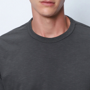 High Quality 100% Cotton Oversized T-<b>Shirts</b> for Men Short Sleeve Heavy Boxy Fit Blank <b>Tee</b> <b>Shirts</b> <b>Black</b> Anti-Wrinkle - Product Image 5