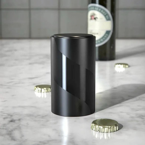 Ouvre-bouteille magnétique manuel en plastique, mini, portable, écologique, avec design push-pull - Product Image 4