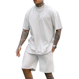 Nueva moda cómoda cuello redondo manga corta algodón transpirable ropa de verano ropa informal deportes ropa de gimnasio - Product Image 6