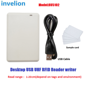 Lector y Escritor USB de Escritorio UHF <span class=keywords><strong>RFID</strong></span> <span class=keywords><strong>ISO18000</strong></span>-6B/6C |   Lector <span class=keywords><strong>RFID</strong></span> USB Plug & Play con SDK Gratuito - Product Image 2