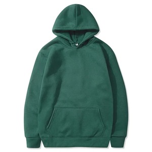 Sudadera con Capucha para Hombre, Invierno, Felpa, Poliéster/Algodón, Moda Básica, Color Sólido, Combinable con Todo, Chaqueta Juvenil Masculina para Fitness - Product Image 3