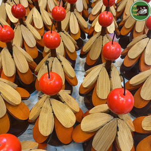 Sapin de Noël en bois créatif en bois du Vietnam, parfait pour la décoration festive et la vitrine des fêtes - Product Image 5