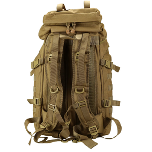 กระเป๋าเป้สะพายหลังสำหรับกิจกรรมกลางแจ้ง แคมป์ปิ้ง ล่าสัตว์ แบบยุทธวิธี ขนาด 50-80 ลิตร ผลิตจากผ้า Oxford 900D ลายพราง พร้อมระบบ Molle รับผลิตแบบ OEM & ODM กันน้ำ ทนทาน - Product Image 4