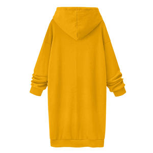 Jersey de gran tamaño para mujer, Sudadera con capucha de lana, moda de palangre con opciones personalizadas OEM, ropa de invierno transpirable de etiqueta privada - Product Image 2