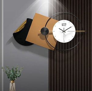Reloj de pared minimalista de metal Simple pero elegante Ideal para interiores modernos Decoración de oficinas y hogares Disponible en venta al por mayor - Product Image 1