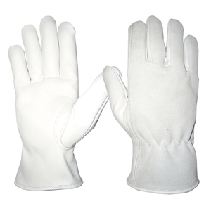 Gants de travail en cuir de vachette travailleurs travail soudage sécurité Protection jardin sport moto conducteur gants résistants à l'usure - Product Image 6