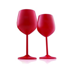Bicchiere di vino Vintage in acciaio inossidabile rosa per Martini Champagne per feste, Club,Bar, bicchieri di vino di colore - Product Image 1